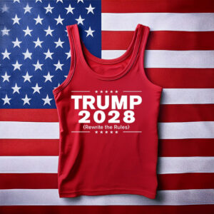 Trump 2028 Rewrite The Rules Tank Top