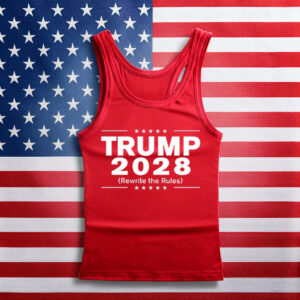 Trump 2028 Rewrite The Rules Tank Top