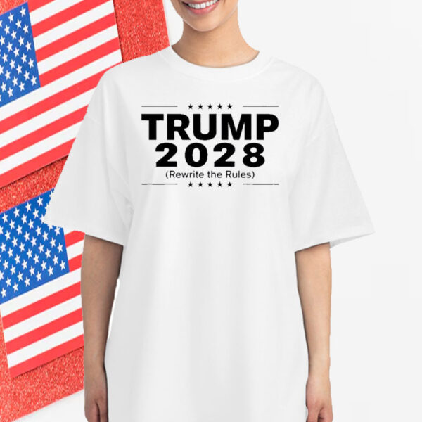 Trump 2028 rewrite the rules Unisex T-Shirt