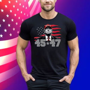 Trump 45 47 Maga Tee Shirt
