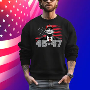 Trump 45 47 Maga Tee Shirt