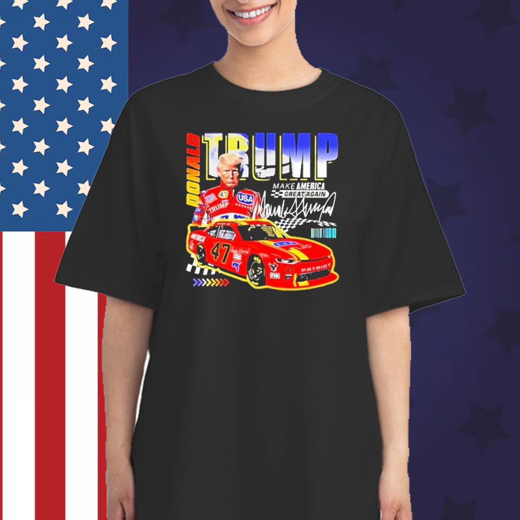 Trump Make America Great Again Signature 47 T-Shirt