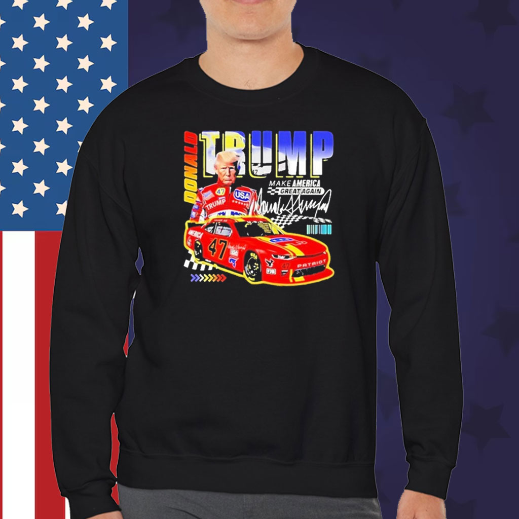 Trump Make America Great Again Signature 47 T-Shirt