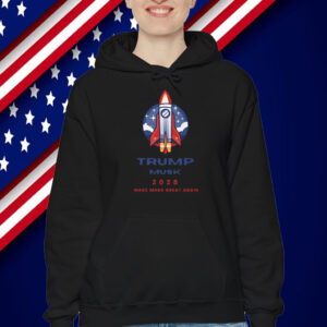 Trump Musk 2028 Make Mars Great Again T-Shirt