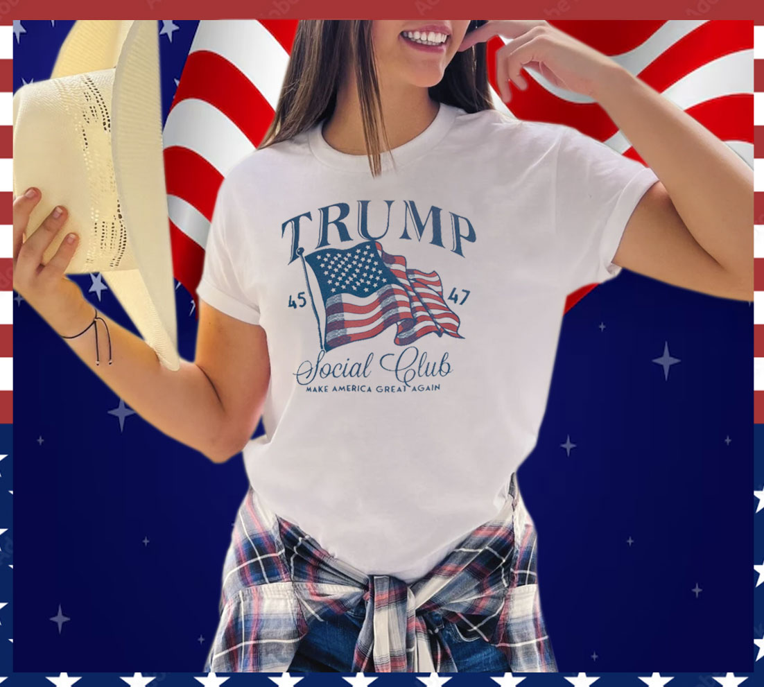 Trump Social Club Tee Shirt