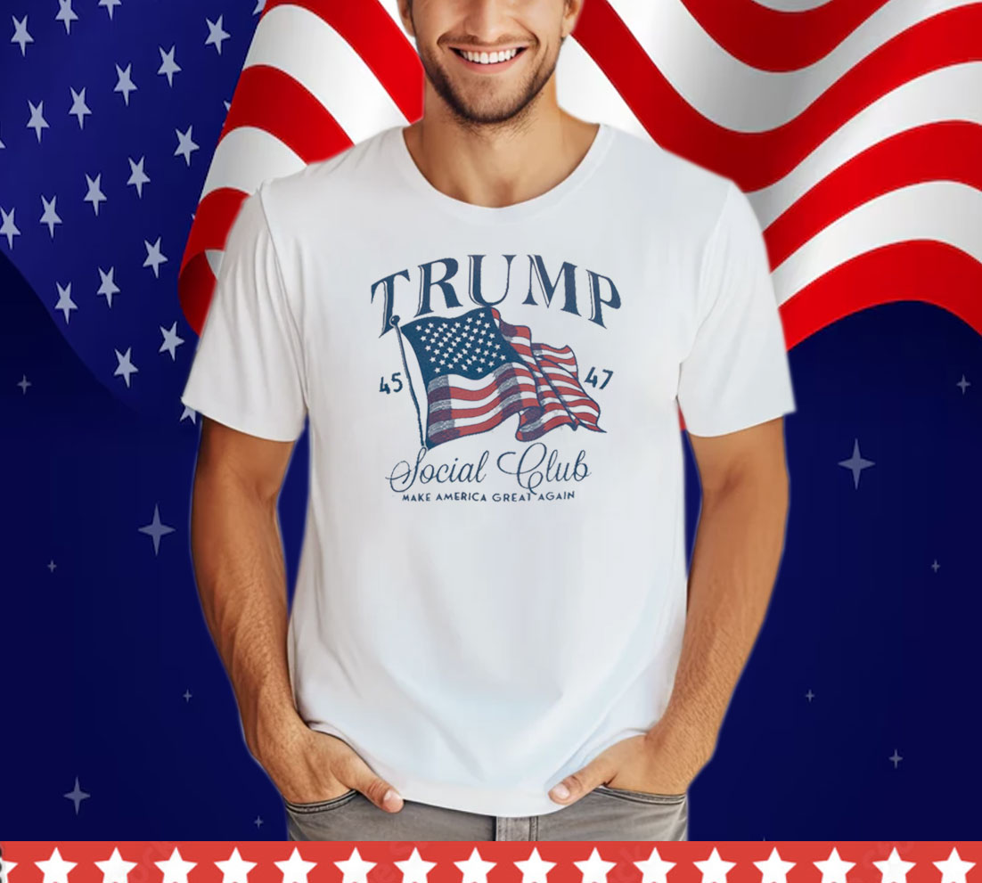 Trump Social Club Tee Shirt