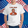 Trump mugshot I look great in orange don’t try me T-Shirt