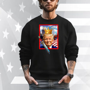 Trump_Long Live The King_002_Back Printed Premium Tee Shirt