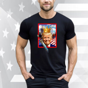 Trump_Long Live The King_002_Back Printed Premium Tee Shirt