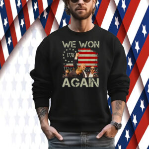 We Won Again Trump 47 th Tee Shirt