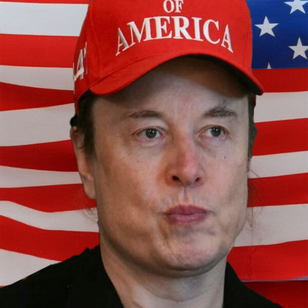 Musk Wears Gulf of America Hat