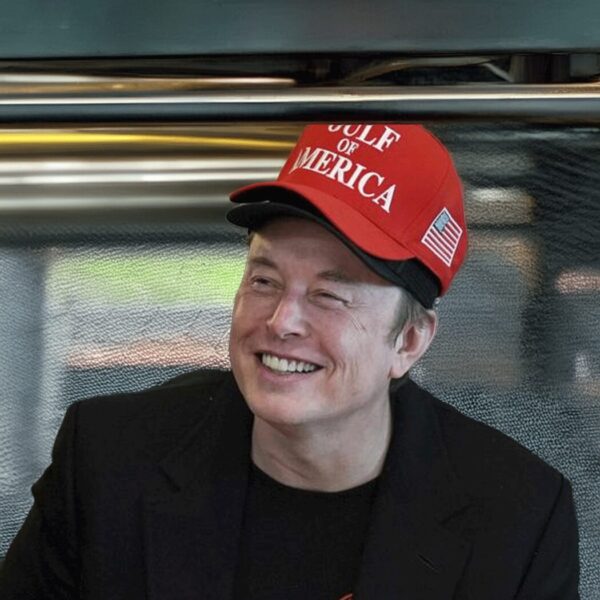 Musk Wears Gulf of America Hat